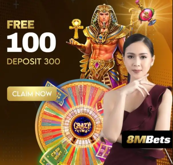 8mbets free 100