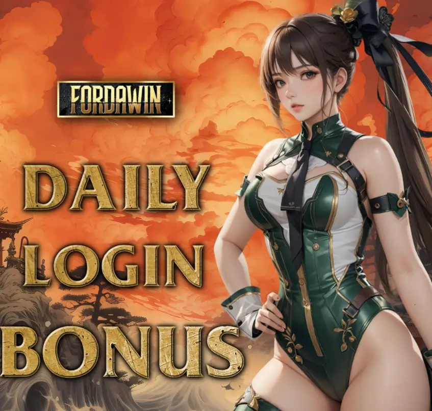 fordawin daily login bonus