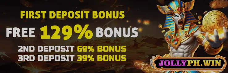 jollyph 129% welcome bonus