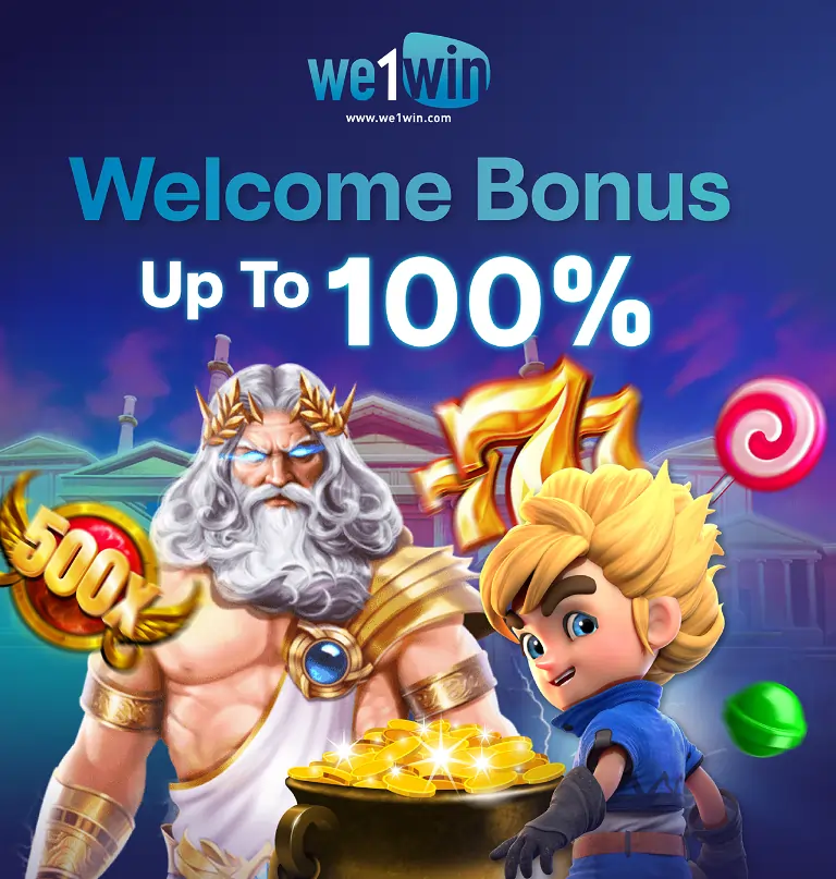 we1win 100% bonus