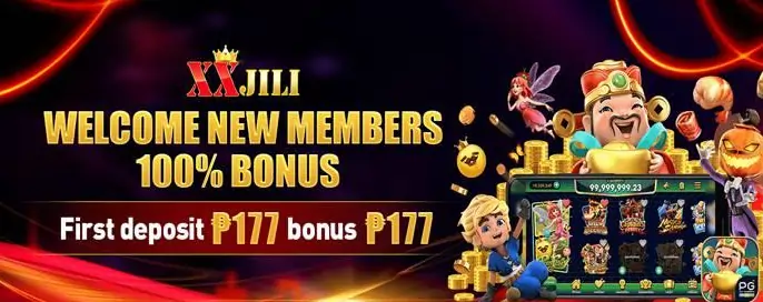 xxjili 100% welcome bonus